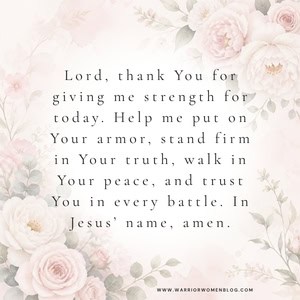 Armor of God Prayer