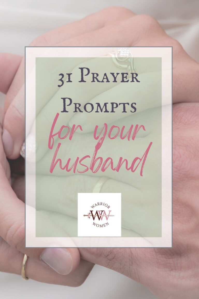 31 Powerful Prayer Prompts for your Husband