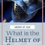 Metalic helmet for blog post Helmet of Salvation