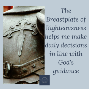 breastplate of a knight for the breastplate of righteousness post