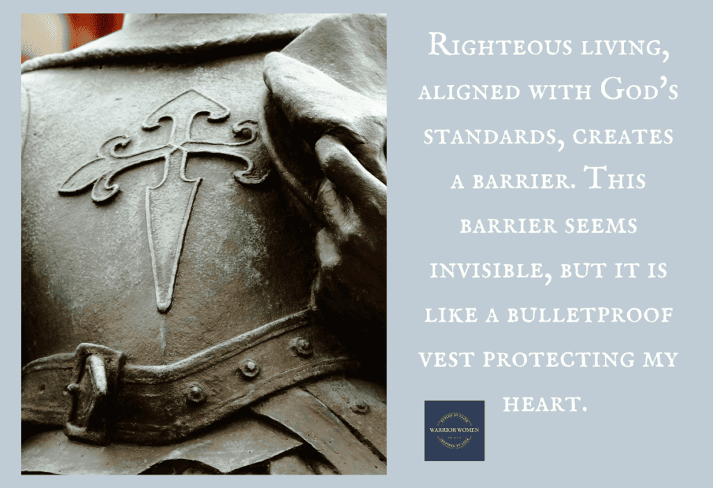 knights breastplate and belt for breastplate of righteousness post