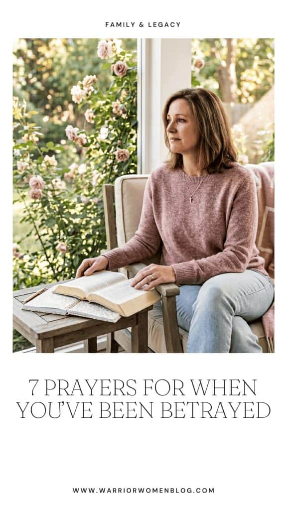7 Prayers for Healing After Betrayal