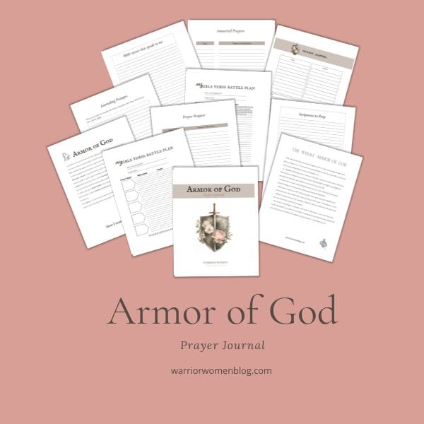 Armor of God Prayer Journal Image