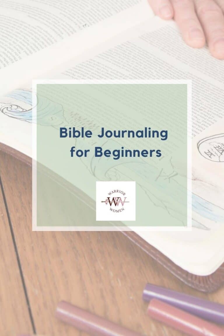 How to start Bible journaling for beginners